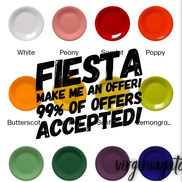 Fiesta Homer Laughlin Large 67 Ounce Disc Pitcher in Retired Persimmon Orange - Picture 2 of 11